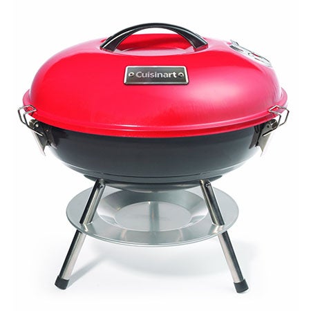 14" Charcoal Grill Red/Black_0