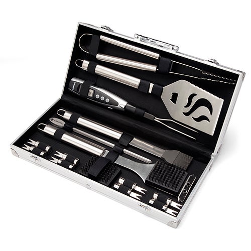 20pc Deluxe Stainless Steel Grill Set_0