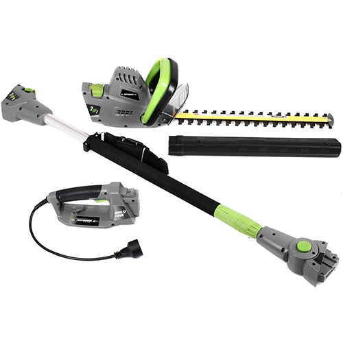 2-in-1 Convertible Pole Hedge Trimmer_0