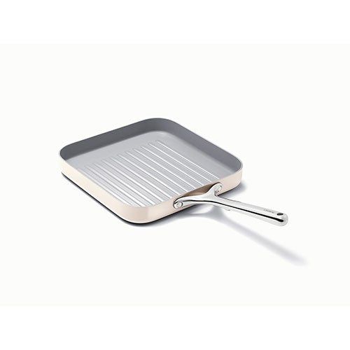 11" Square Grill Pan, Cream_0