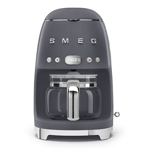 50's Retro-Style 10 Cup Drip Filter Coffee Machine, Slate Gray_0