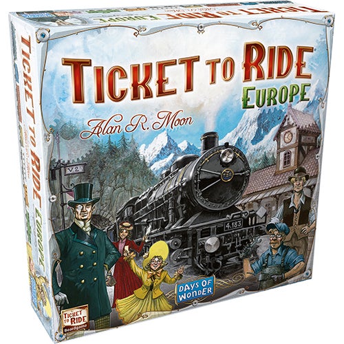 Ticket to Ride Europe Board Game Ages 8+ Years_0