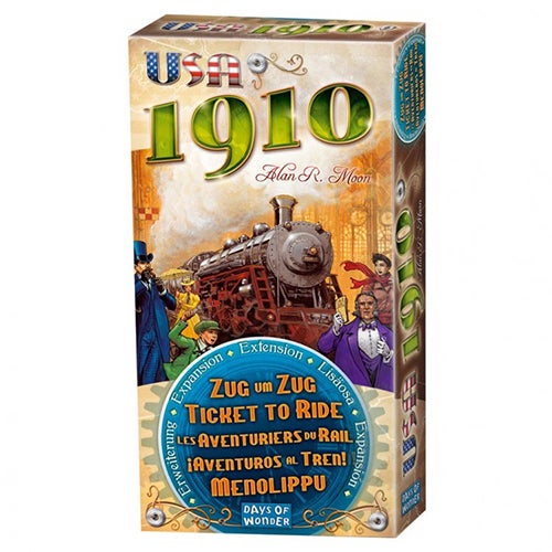 Ticket to Ride: USA 1910 Expansion Ages 8+ Years_0