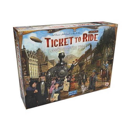 Ticket to Ride Legacy: Legends of the West Ages 10+ Years_0
