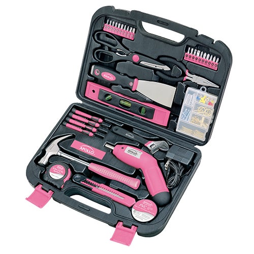 135 Piece Tool Kit Pink_0