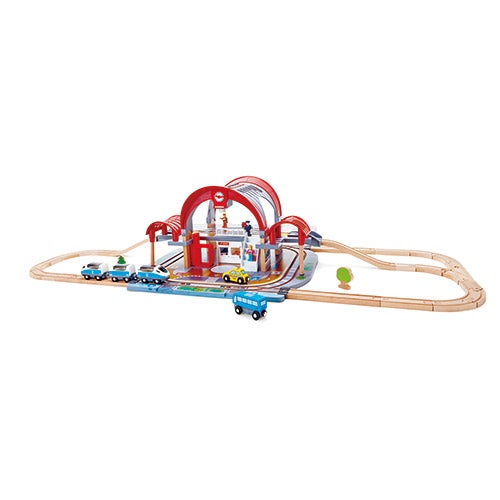 Grand City Station Train Set w/ Light & Sound Ages 3+ Years_0