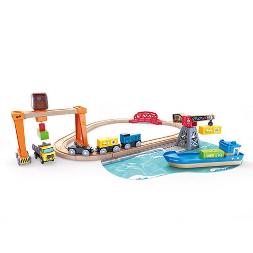 Lift & Load Harbor Train Set Ages 3+ Years_0