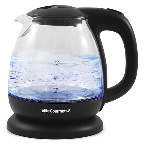 Gourmet 1L Electric Glass Water Kettle_0