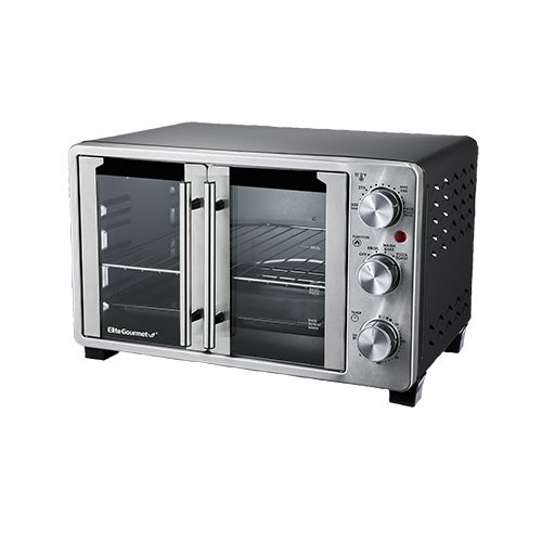Double French Door 25-Liter Countertop Toaster Oven_0
