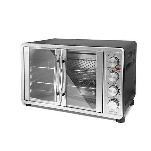 45L French Door Convection Toaster Oven w/ Rotissserie_0