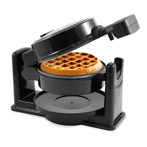 5" Dual Nonstick Rotating Waffle Maker_0