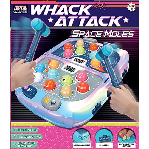 Whack Attack - Space Moles Game Ages 3+ Years_0