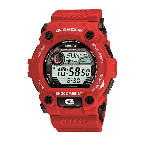 G-Shock Rescue Digital Watch Red_0