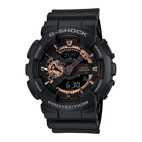 G-Shock Big Case Ana-Digi Watch Black/Rose Gold_0
