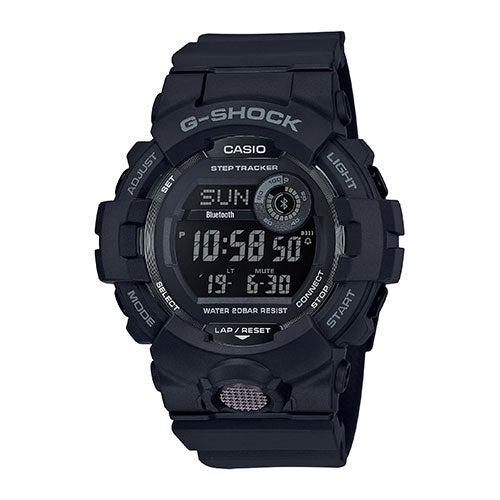 Mens G-Shock Steptracker Bluetooth Digital Watch Black_0