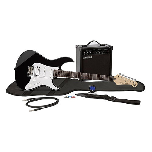 Gigmaker Electric Guitar PAC012 w/ Amp Guitar Package, Black_0