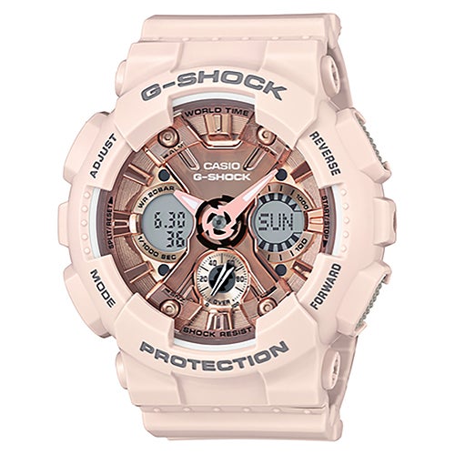 Ladies G-Shock S Series Analog/Digital Watch Pink_0