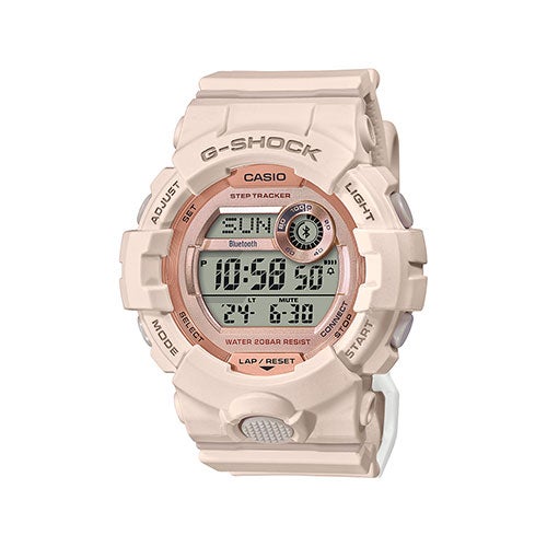 Ladies G-Shock Sport Bluetooth Digital Pastel Pink Watch_0