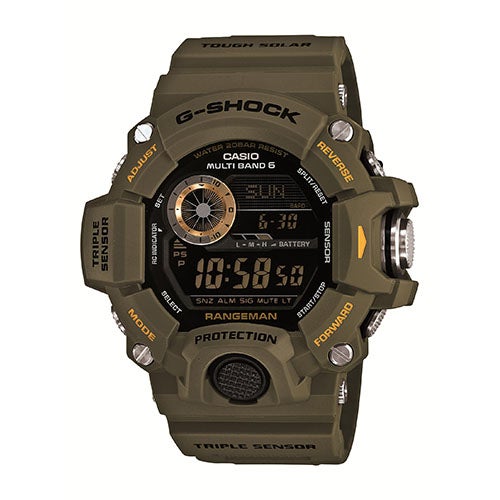 G-Shock Rangeman Triple Sensor Watch Green_0
