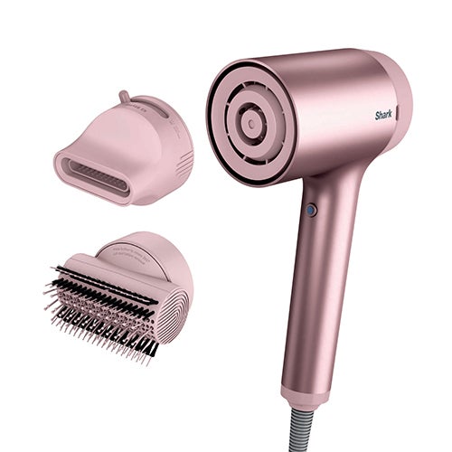 HyperAIR Hair Dryer w/ IQ 2-in-1 Concentrator & Styling Brush Rose_0