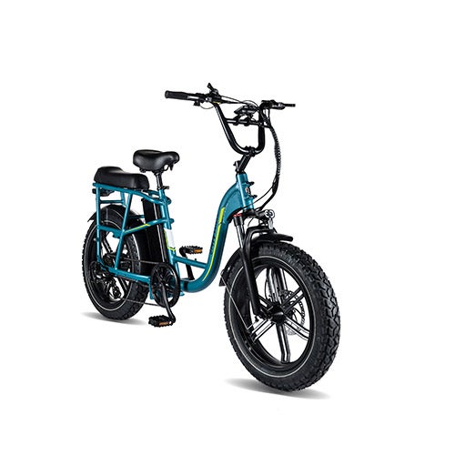 Happy Voyager Electric Bike, Blue_0