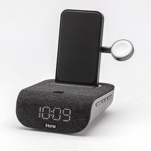 TimeBase Pro+ Triple Charging Bluetooth Alarm Clock_0