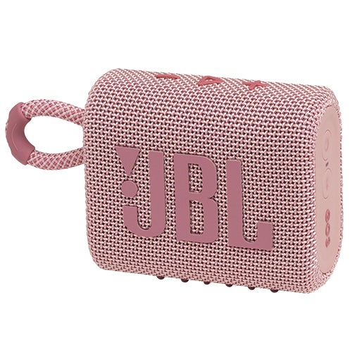 GO 3 Waterproof Portable Bluetooth Speaker Pink_0