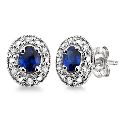 Diamond & Sapphire Earrings_0