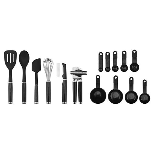 Classic 15pc Kitchen Tool & Gadget Set Black_0