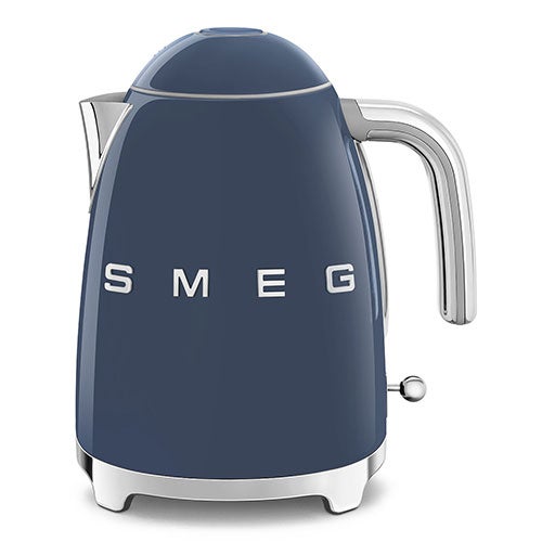 50's Retro-Style Electric Kettle, Navy_0