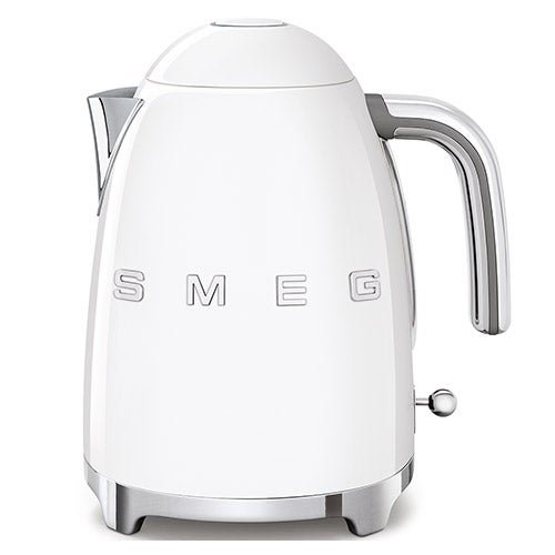 50's Retro-Style Electric Kettle, White_0