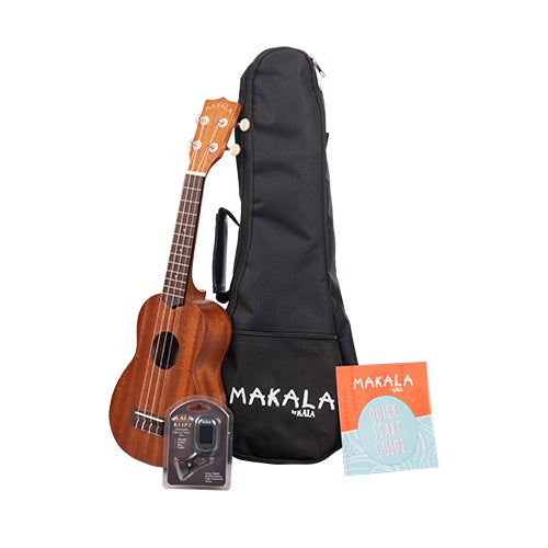 Makala Soprano Ukulele Pack w/ Bag Tuner & Instruction Pamphlet_0