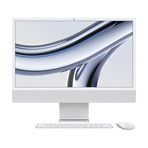 24" iMac, M3, 256GB SSD, 8GB Memory, Silver_0