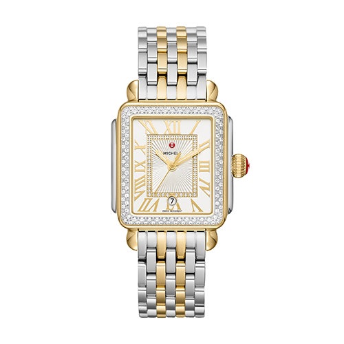 Ladies Deco Madison Two-Tone Diamond Watch 155 Diamonds_0