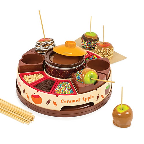 Lazy Susan Chocolate & Caramel Apple Party_0