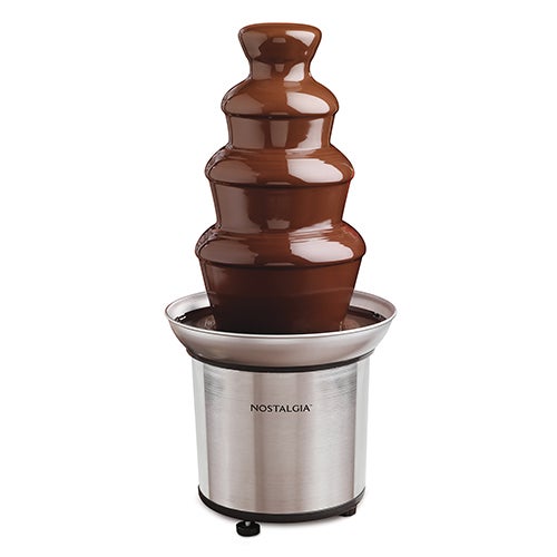 4-Tier Stainless Steel Chocolate Fondue Fountain_0