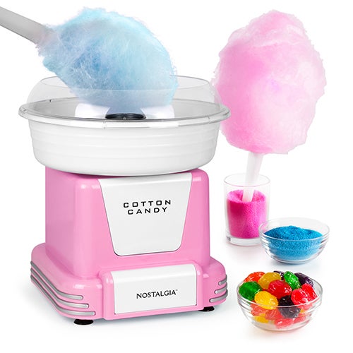 Hard & Sugar-Free Cotton Candy Maker, Pink_0