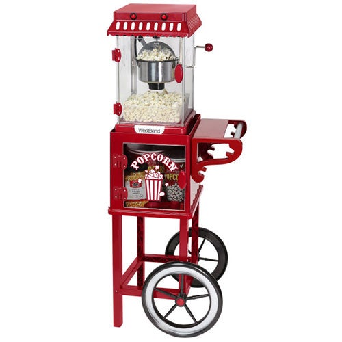Popcorn Cart Popcorn Maker Red_0