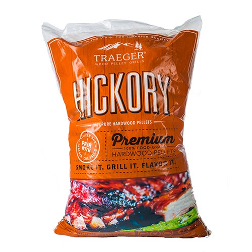 Hickory BBQ Hardwood Pellets 20lb Bag_0