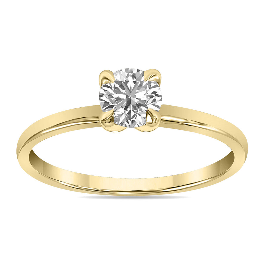 1/2ct tw LAB GROWN Diamond Ring in 14kt Yellow gold_0
