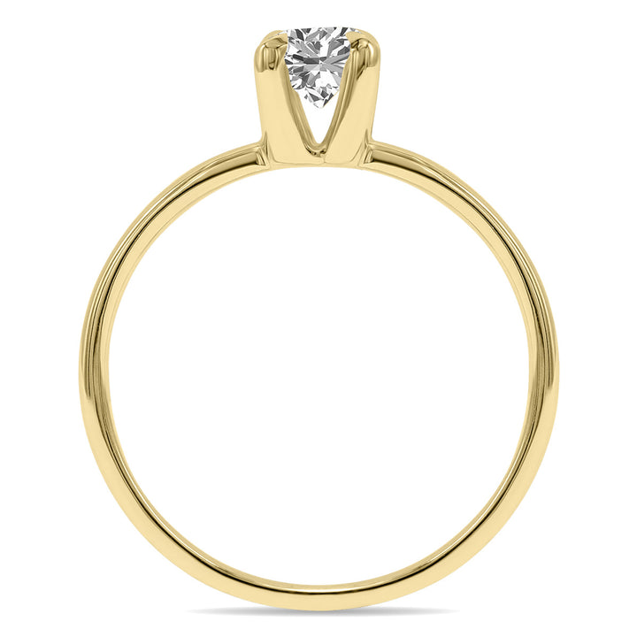 1/2ct tw LAB GROWN Diamond Ring in 14kt Yellow gold_2