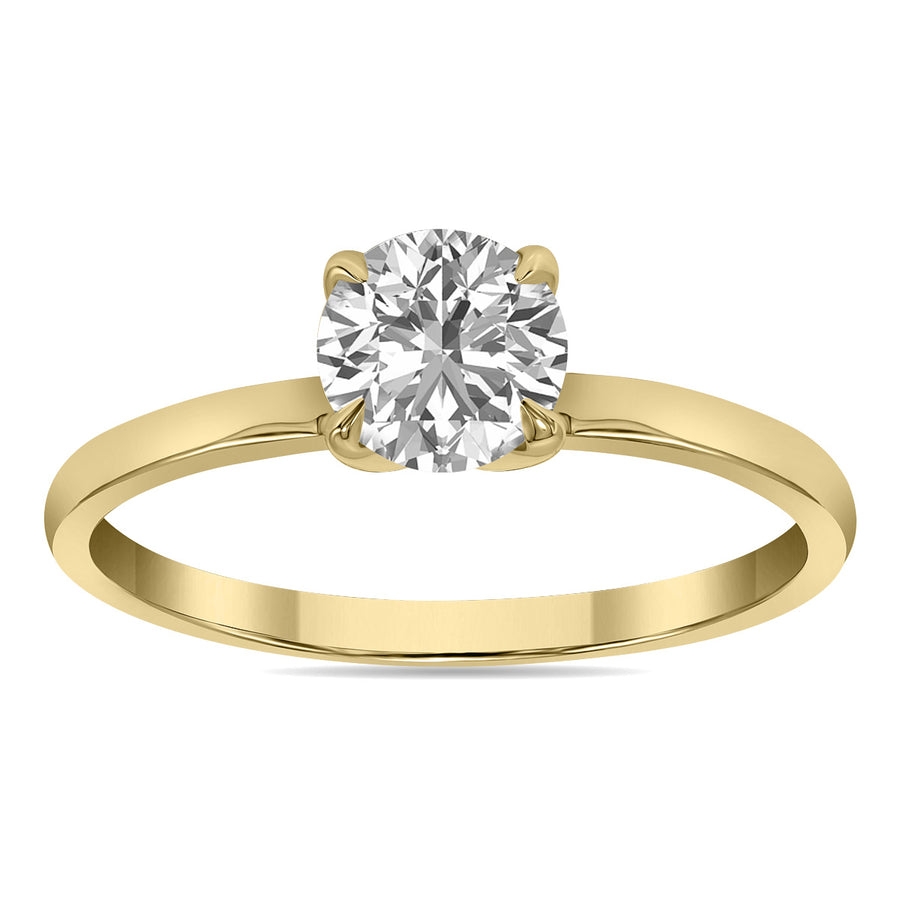 3/4ct tw LAB GROWN Diamond Ring in 14kt Yellow gold_0