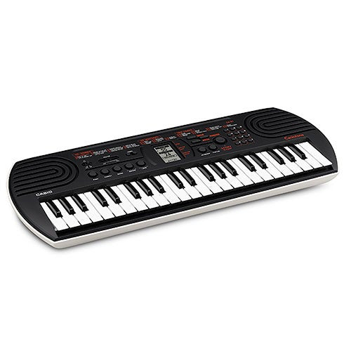 Casiotone 44 Key Mini Portable Keyboard Black_0