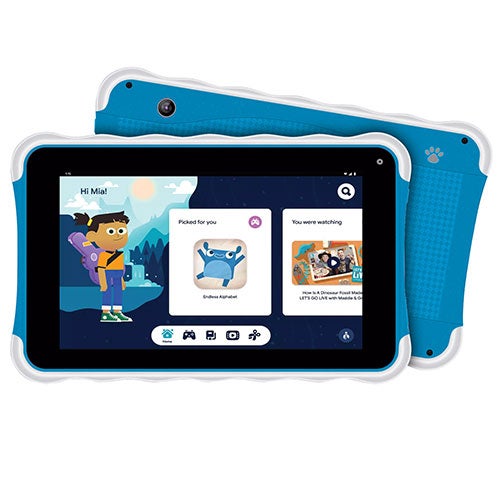 7" Kids' Tablet w/ Android 13 and Bluetooth, Blue_0