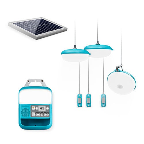 SolarHome 620+ Solar Light Charger and Radio System_0