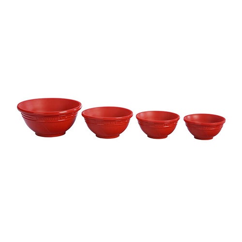 4pc Silicone Prep Bowls Cerise_0