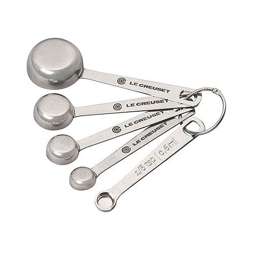 5pc Stainless Steel Measuring Spoon Set_0