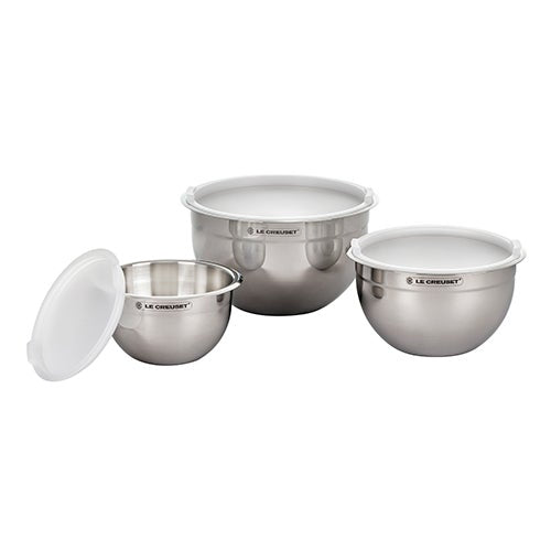 Stainless Steel Mixing Bowls Set of 3_0