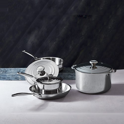7pc Signature Stainless Steel Cookware Set_0
