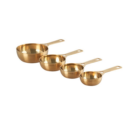 4pc Gold Measuring Cup Set_0